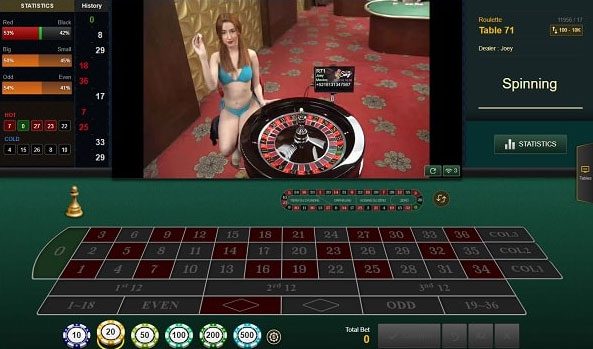 live roulette sexy